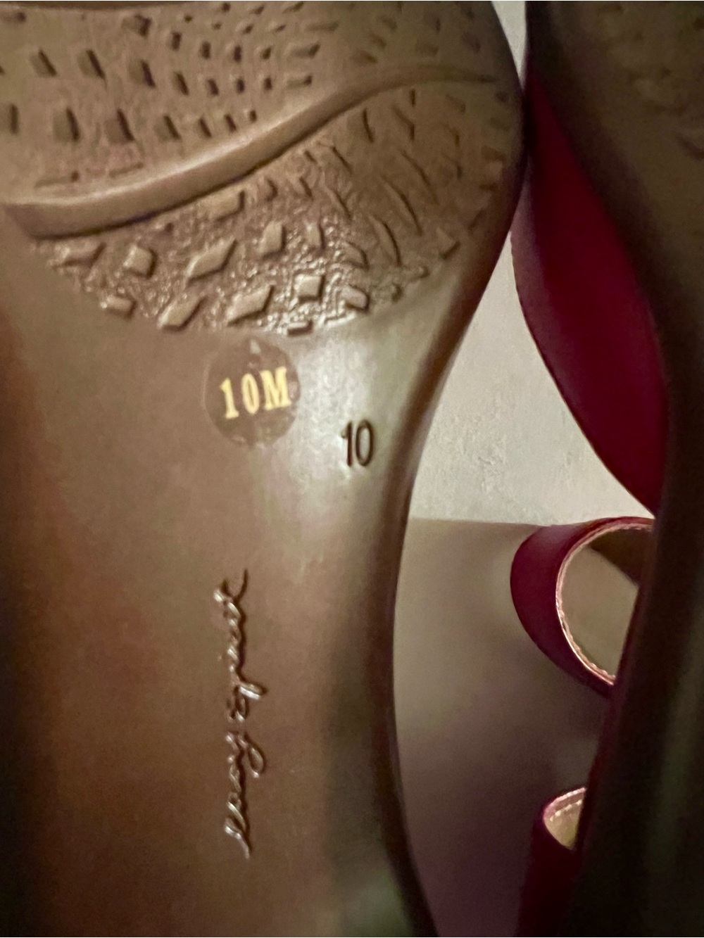 Easy Spirit Clarice Red Mary Janes with Heel, Size 10 - Picture 8 of 10